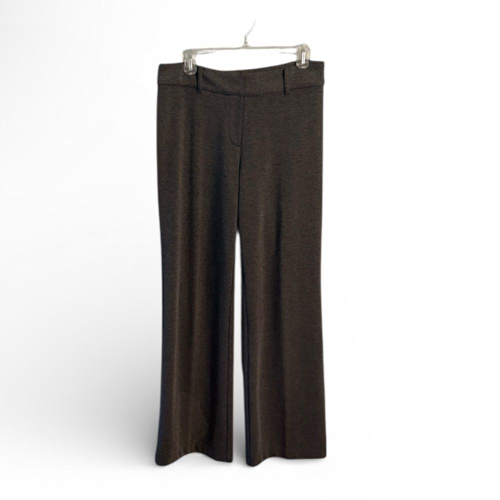 J. Jill Women’s 10 stretch herringbone Gray Women's dress work Pants slacks